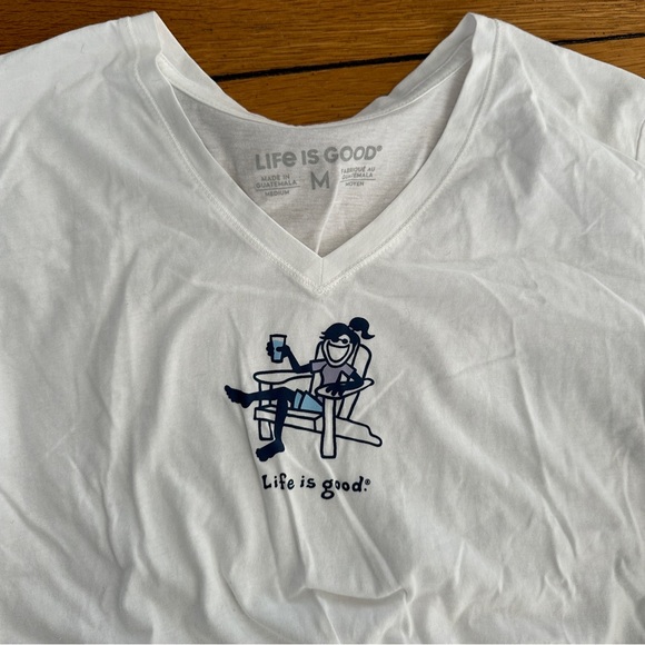LIFE IS GOOD LADIES TEE - Picture 3 of 5